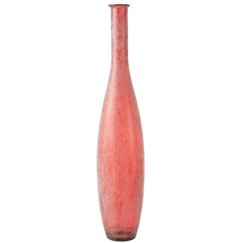 VASE BOUTEILLE VERRE ROUGE WASH 100 cm Vase Haut Vase Haut VASE BOUTEILLE VERRE ROUGE WASH 100 cm Vase Haut Vase Haut