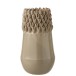 Vase avec coquillage en céramique gris 16x13x32 cm Vase avec coquillage en céramique gris 16x13x32 cm