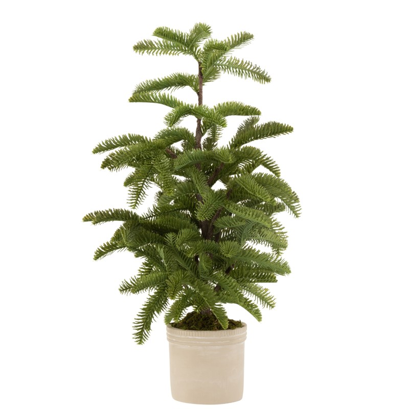 Sapin de noël en plastique vert 30x30x69 cm