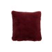 Almofada quadrada em poliéster vermelho cereja 45x45cm Almofada quadrada em poliéster vermelho cereja 45x45cm