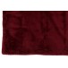 Manta em poliéster vermelho cereja 180x130 cm Manta em poliéster vermelho cereja 180x130 cm