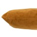 Coussin carré en velours ocre 45x45cm