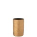 Vaso dourado em cerâmica 22x14 cm