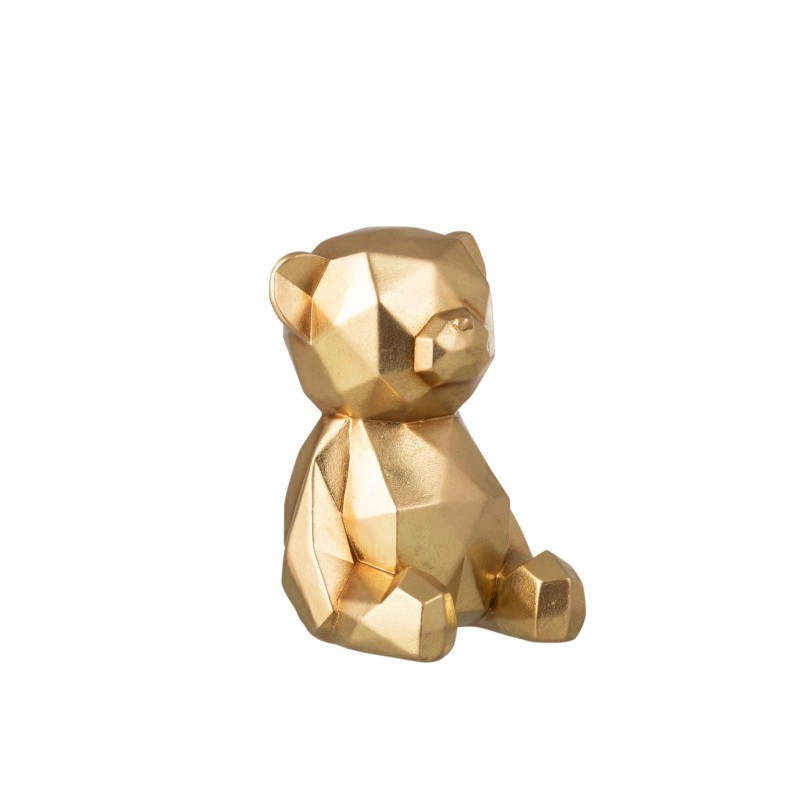 tirelire ours origami res or