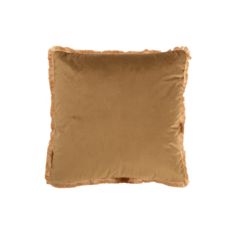 COUSSIN ALPHA CARRE POLYESTER OCRE 45 cm