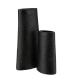 VASE TEXTURE JUTE ALU NOIR LARGE 48 cm Vase Haut Vase Haut VASE TEXTURE JUTE ALU NOIR LARGE 48 cm Vase Haut Vase Haut
