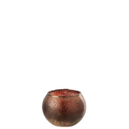 PHOTOPHORE ROND VERRE MIX SMALL