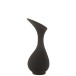 Vaso rugoso em alumínio 26x23x61 cm Vaso rugoso em alumínio 26x23x61 cm