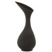 Vaso rugoso em alumínio 35x35x78 cm Vaso rugoso em alumínio 35x35x78 cm