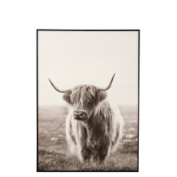 Tableau d'un yak en toile 103x143x5 cm