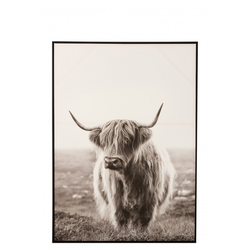 Tableau d'un yak en toile 103x143x5 cm