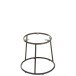 Soporte bajo taburete metal negro