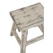 tabouret rectangle en bois blanc 41x38x45 cm tabouret rectangle en bois blanc 41x38x45 cm
