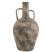 Vases avec anses en céramique marron 36x36x69 cm Vases avec anses en céramique marron 36x36x69 cm