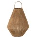 Lanterna in legno naturale 37,5x37,5x48 cm