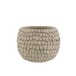 Cache-pot en ciment gris 24x24x18 cm Cache-pot en ciment gris 24x24x18 cm