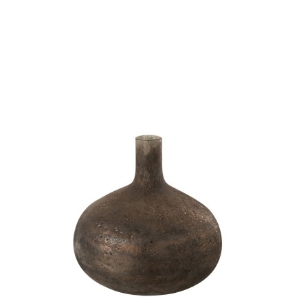 VASE WYLL PLAT ROND VERRE MIX 28 cm