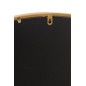 Espelho redondo em metal dourado 50x50x2 cm Espelho redondo em metal dourado 50x50x2 cm