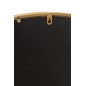 Espelho redondo em metal dourado 80x80x2 cm Espelho redondo em metal dourado 80x80x2 cm