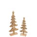 Árvore de Natal em madeira natural 19x6x41 cm Árvore de Natal em madeira natural 19x6x41 cm