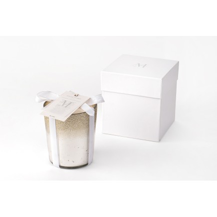 Vela perfumada deluxe cristal plata Alt. 11