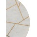 Lote de 2 mesas nido de metal crema de 41x41x46 cm
