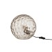 Lampe de table en verre gris 25x25x23 cm Lampe de table en verre gris 25x25x23 cm