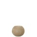 Vaso esférico em vidro dourado 18x18x14 cm Vaso esférico em vidro dourado 18x18x14 cm