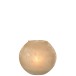 Vaso redondo em vidro dourado 25x25x22 cm Vaso redondo em vidro dourado 25x25x22 cm