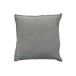 Coussin délavé en lin bleu gris 45x45cm Coussin délavé en lin bleu gris 45x45cm