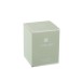 Bougie parfumée 80H dans pot en verre vert menthe 11x11x14.5 cm Bougie parfumée 80H dans pot en verre vert menthe 11x11x14.5 cm