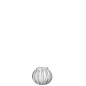 Photophore boule en verre argent 11x11x9.5 cm Photophore boule en verre argent 11x11x9.5 cm