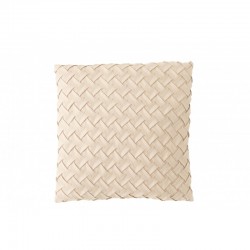 COUSSIN TISSE POLYESTER MENTHE 43 cm