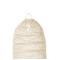 Abat-jour vagues en bois blanc 40x40x45 cm Abat-jour vagues en bois blanc 40x40x45 cm