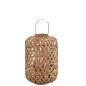 Lanterne cylindrique en bois naturel 36x36x69 cm Lanterne cylindrique en bois naturel 36x36x69 cm