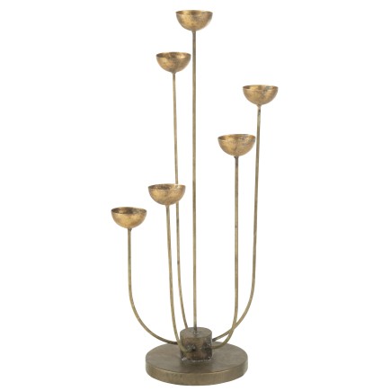 chandelier 6 branches met or