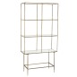 etag 3 planches metal/verre or
