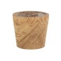 Cache-pot en bois naturel 22x22x21 cm Cache-pot en bois naturel 22x22x21 cm
