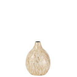 VASE GOUTTE MOSAIQUE/BAMBOU
