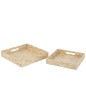S/2 PLATEAU MOSAIQUE/MDF