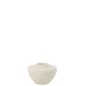Vase en bois blanc 15x15x10 cm Vase en bois blanc 15x15x10 cm