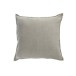 Coussin délavé en lin vert 45x45cm