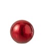 Bola de LED de vidrio rojo de 20x20x19 cm