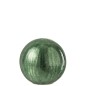 Bola de LED de vidrio verde de 20x20x19 cm