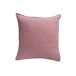 Coussin délavé en lin vieux rose 45x45cm Coussin délavé en lin vieux rose 45x45cm
