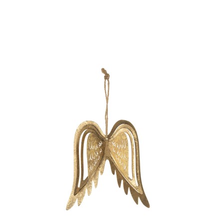 SUSPENSION AILES D'ANGE METAL OR SMALL