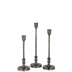 S/3  CHANDELIER BECCA AL NOIR