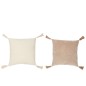 Cuscino quadrato in cotone galleggiante 45x45cm Cuscino quadrato in cotone galleggiante 45x45cm