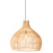 Abajur em madeira natural 83x83x76,5 cm Abajur em madeira natural 83x83x76,5 cm