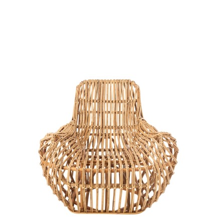 Fauteuil en bois naturel 100x87x91 cm